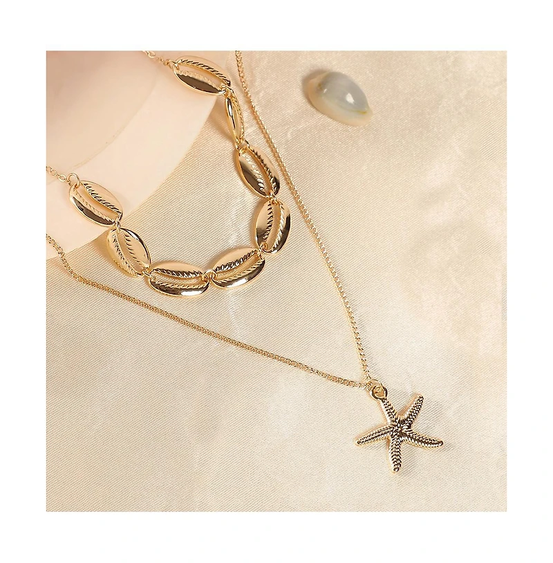 Sohi Women's The Bahamas Multi-Layer Necklace