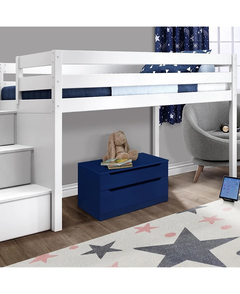 Kings Brand Furniture Chelsea Storage Bench Box Chest with Drawer for Living Room, Bedroom