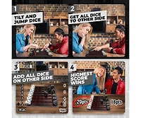 Swooc Games - Dittle - Dice Battle | Ages 6+ | Unique Wooden Coffee Table Games For Adults And Family | Best Board Games For Kids