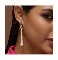 Sohi Women's The Lucie Drop Earrings