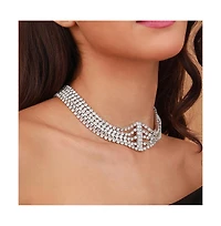 Sohi Women's The Bijou Collar Necklace
