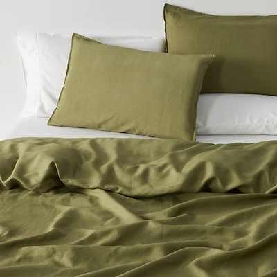 100% European Flax Linen Pillow Sham Set