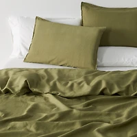 100% European Flax Linen Pillow Sham Set