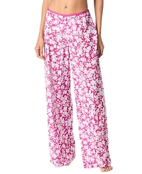 Michael Michael Kors Women's Floral Print Cover-Up Pants