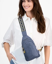Style & Co Webbing Strap Small Sling Bag