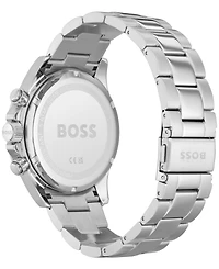 Hugo Boss Men's Chronograph Hero Stainless Steel Bracelet Watch 43mm