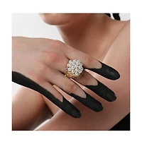 Sohi Women's The Elizabethan Statement Ring