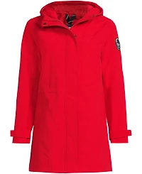 Lands' End Plus Squall Hooded Waterproof Raincoat