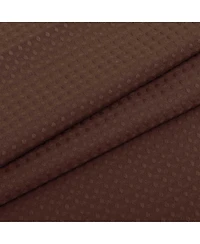 Awesome Home Textured Waffle Weave with Snap Liner and 12 Hooks, 71"X72"