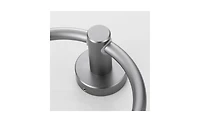 Slickblue Towel Ring Golden Gold, Bath Hand Towel Ring Thicken Space Aluminum Round Towel Holder for Bathroom