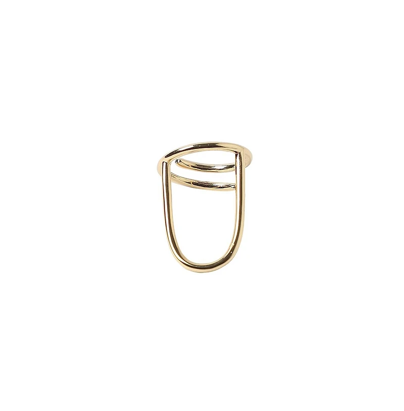 Sohi Women's Minimal Nail Ring