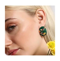 Sohi Women's The Dragonfly Stud Earrings