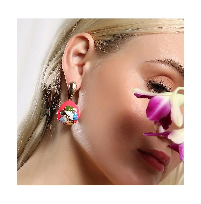 Sohi Women's The Hana Drop Earrings