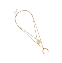 Sohi Women's The Cosmo Multi-Layer Necklace