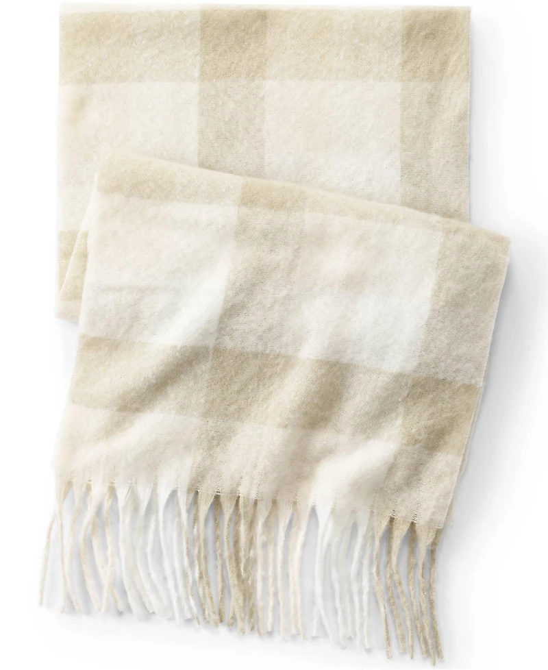 Lands' End Brushed Blanket Scarf