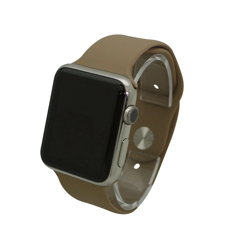 Olivia Pratt Solid Apple Watch Band 38MM, Gray
