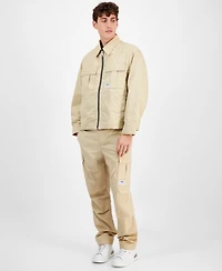 Hugo by Hugo Boss Men's Bino Long Sleeve Four-Pocket Zip-Front Jacket