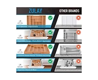 Bamboo Kitchen Drawer Organizer