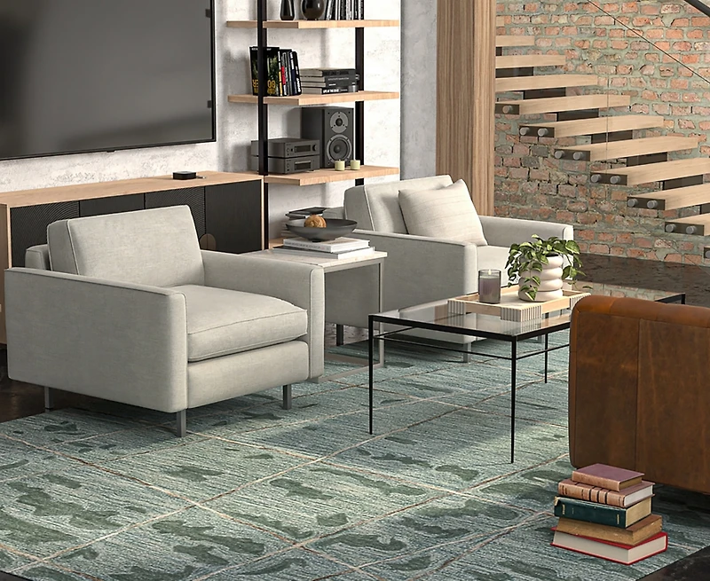 Bashian Larchmont LR392 7'9"x9'9" Area Rug