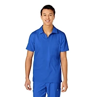 Wink Men's W123 Collar Scrub Top