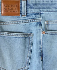Scotch & Soda Big Boys Light 5 Pocket Straight Fit Jean