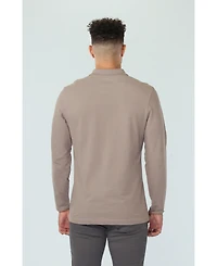 Vustra Men's Driftwood Long Sleeve Polo