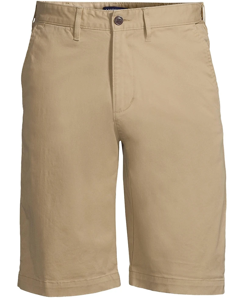 Lands' End Big & Tall Knockabout 11" Comfort Waist Chino Short