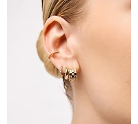 Ana Luisa Huggie Hoop Earrings - Suzanne