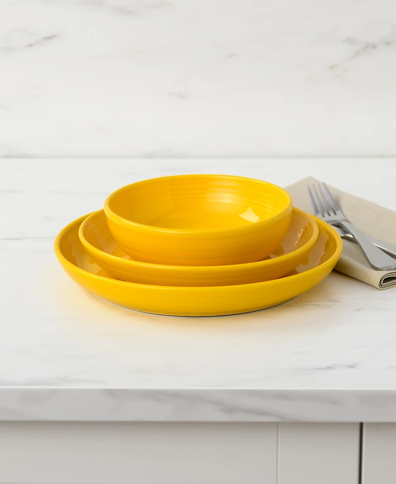 Fiesta Coupe Bowl 3 Pc. Place Setting, Service for 1