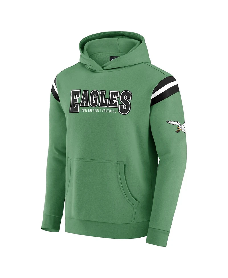Fanatics Men's Kelly Green Philadelphia Eagles Nfl Football Pullover Hoodie