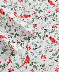 Laura Ashley Flannel 3 -Pc. Sheet Set, Twin