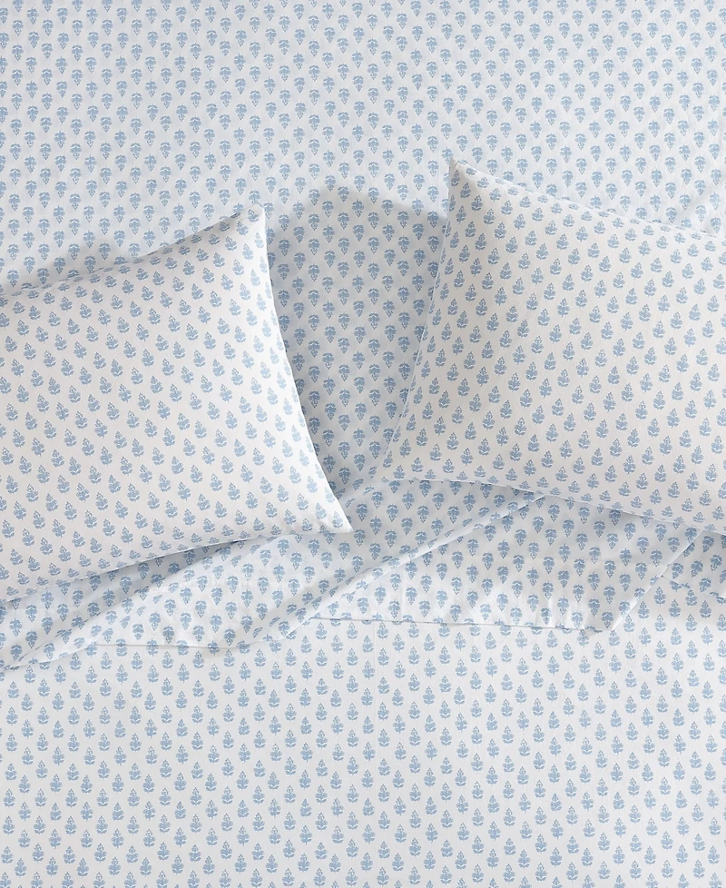 Laura Ashley 200-Thread Cotton 4 -Pc. Sheet Set