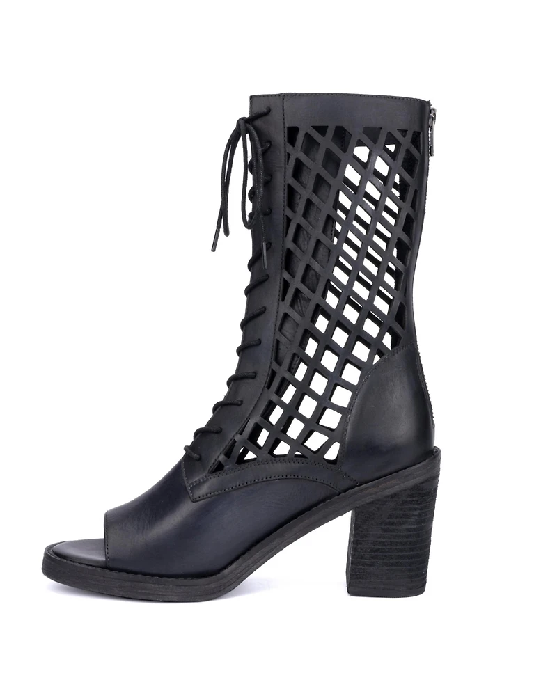 Vintage Foundry Co Women's Normandy Open Toe Boot