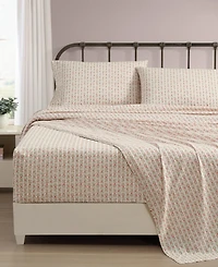 Laura Ashley 200-Thread Cotton 3 -Pc. Sheet Set, Twin Xl