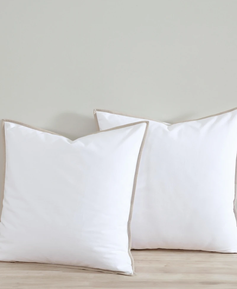 Tommy Bahama Home Basic Canvas Sham Pair, European