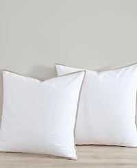 Tommy Bahama Home Basic Canvas Sham Pair, European