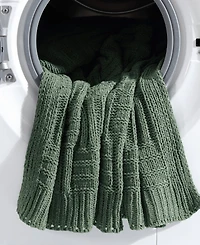 Tommy Bahama Home Chain Basket Knit Throw