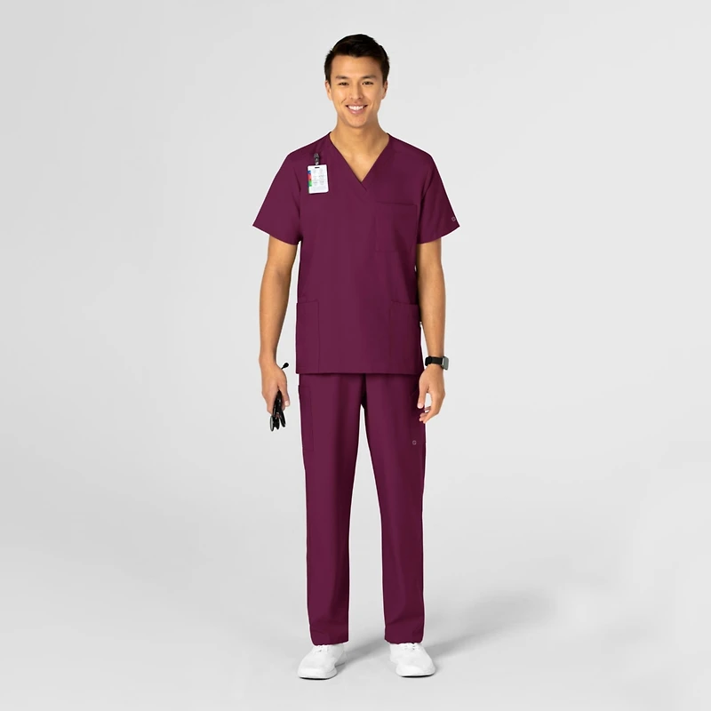Wink Women's W123 Unisex 4 Pocket Utility Scrub Top