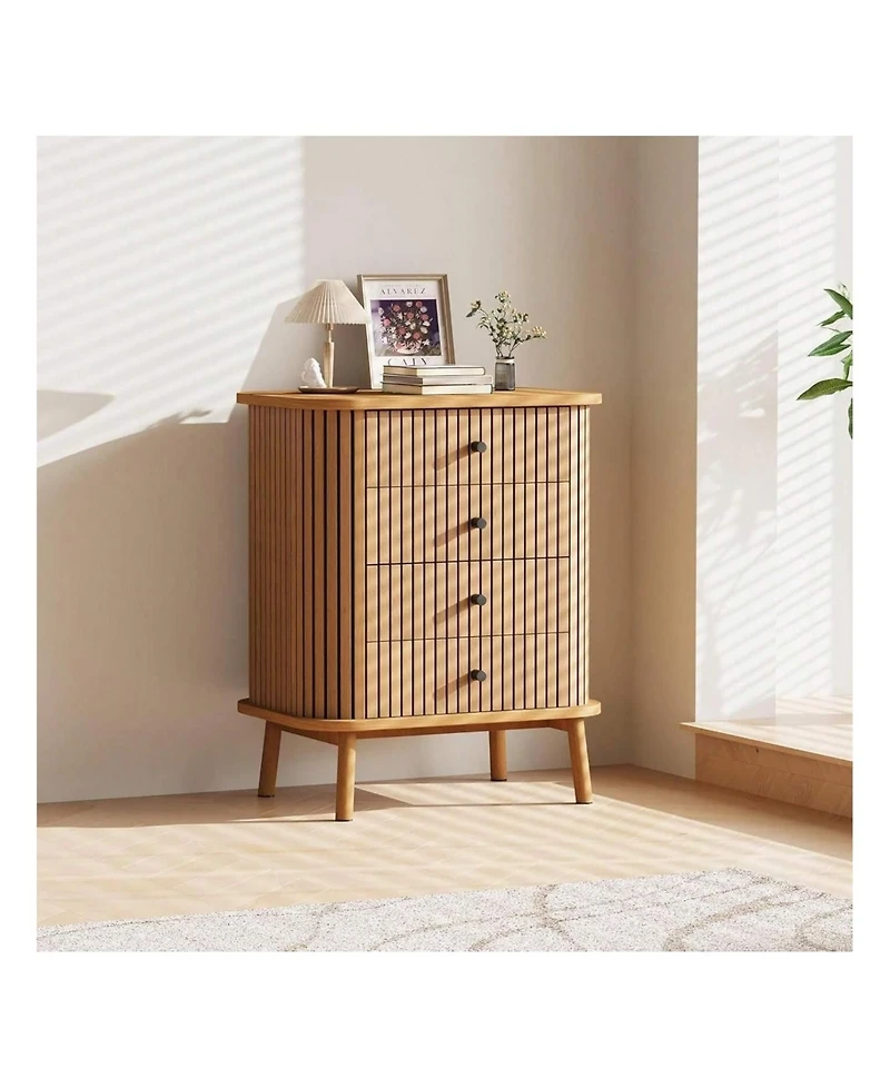 4 Drawer Dressers, Chest Of Drawers For Bedroom, Nightstand