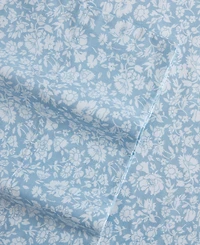 Laura Ashley 200-Thread Count Cotton Percale 4 -Pc. Sheet Set, King