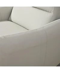 Streamdale Compact Power Recliner for Small Spaces (Light Gray)