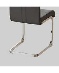 Streamdale Faux Leather Dining Chairs (Set of 4)