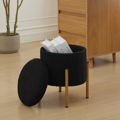 Streamdale Modern Storage Ottoman with Removable Lid