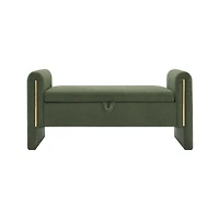 Streamdale Modern Teddy Bench Arms, Storage, Footstool, Vanity