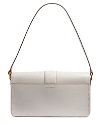 Donna Karan New York Valley Stream Leather Buckle Shoulder with Removable Strap