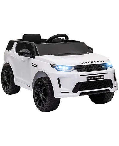 Qaba Land Rover Licensed 12V Kids Ride on Car w/ Soft Start,