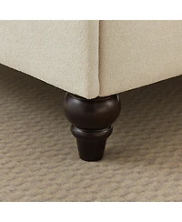 Streamdale Modern Chenille 3-Piece U-Sofa with Chaises