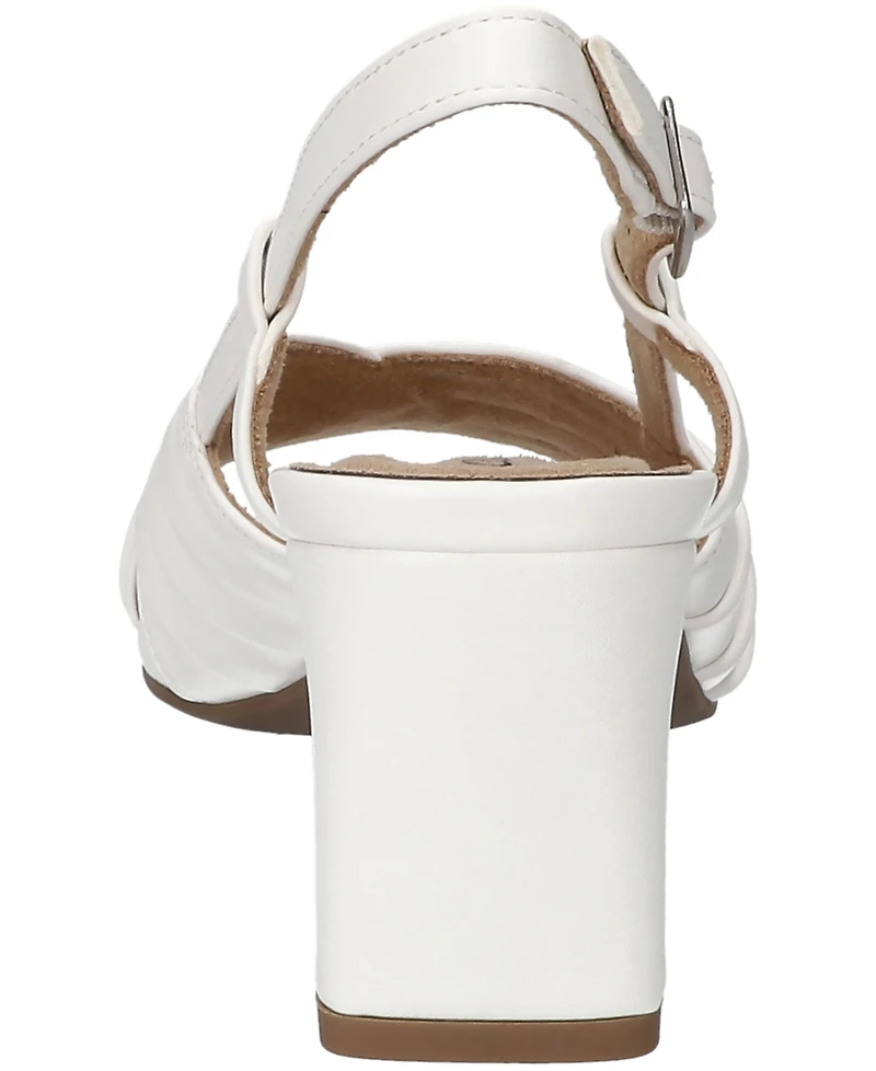 Easy Street Women's Lucie Square Toe Sandals