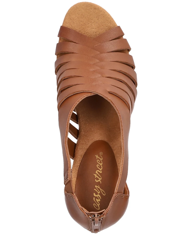 Easy Street Women's Vanni Block Heel Sandals