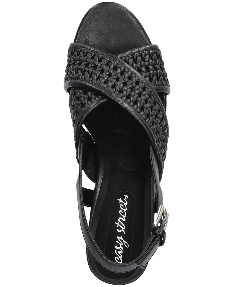 Easy Street Women's Sol Dress Heel Sandals